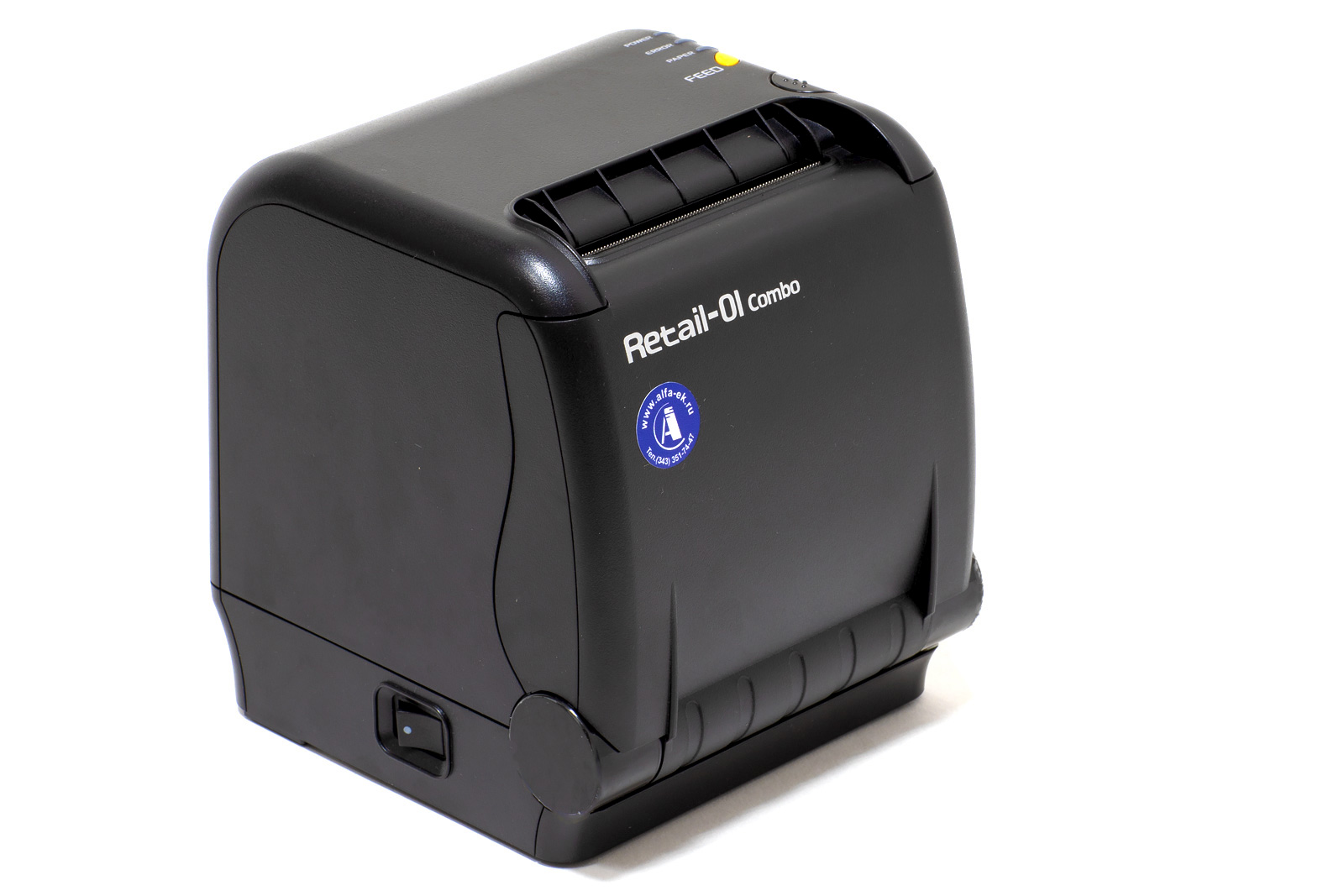 Фискальный регистратор РИТЕЙЛ-КОМБО-01Ф RS/USB/LAN черный без ФН