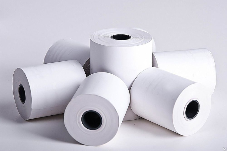 Чековая термолента шириной 57 мм длиной 17 метров