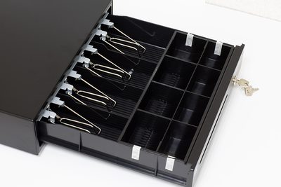 Денежный ящик Poscenter 13K 350x405x90 электромеханический, распайка для ШТРИХ-М — фото 4