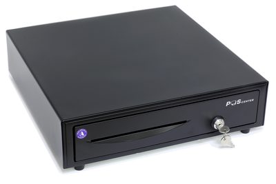 Денежный ящик POScenter 16EM 410x415x100 механический, PUSH, черный — фото 1