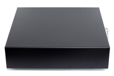 Денежный ящик POScenter 16EM 410x415x100 механический, PUSH, черный — фото 2