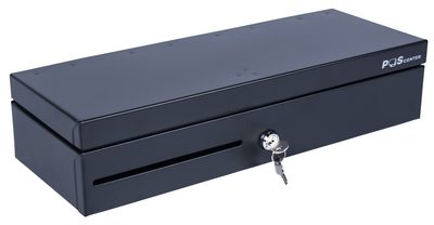 Денежный ящик Poscenter 460E 460x170x100, распайка Штрих, черный — фото 1