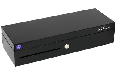 Денежный ящик Poscenter 460KL 460x170x103, распайка Штрих, черный — фото 1