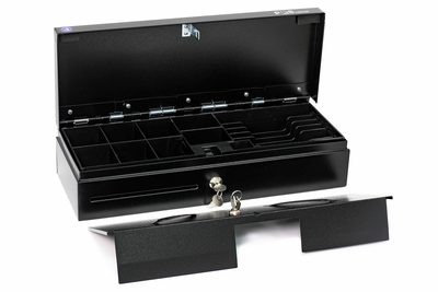 Денежный ящик Poscenter 460KL 460x170x103, распайка Штрих, черный — фото 3