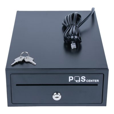 Денежный ящик POScenter Compact распайка для Epson/АТОЛ, черный — фото 3