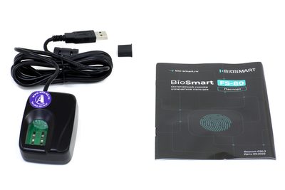 Считыватель отпечатков пальцев BioSmart FS-80, USB — фото 1