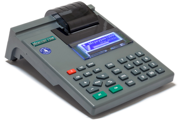Кассовый аппарат (ККМ) Меркурий 130Ф GSM и WI-FI  с ФН-1 (36 мес.)