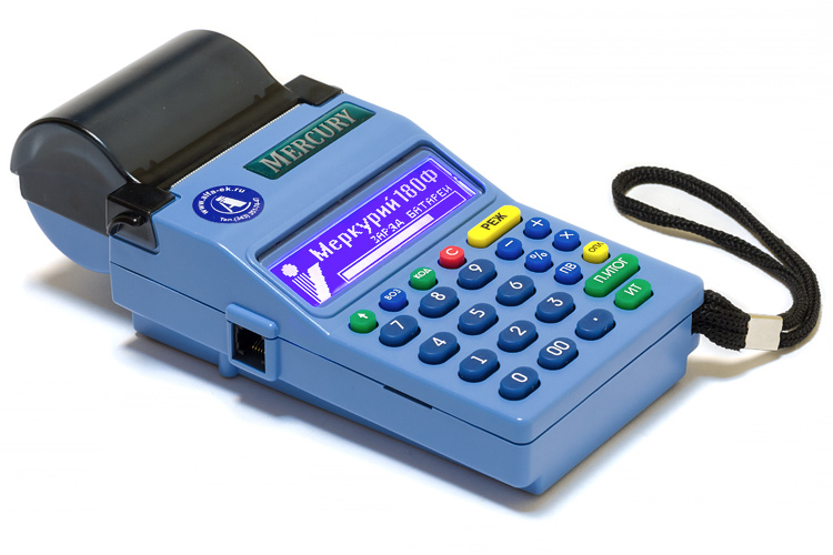 Кассовый аппарат (ККМ) Меркурий-180Ф GSM и WI-FI с ФН-1 (36 мес.)