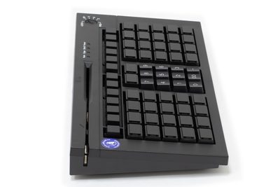 Клавиатура программируемая Poscenter S67 Lite (67 клавиш, ключ, USB), черная, арт. PCS67BL — фото 2
