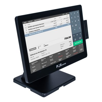 Сенсорный моноблок POSCENTER ATLAS (15.6, PCAP, J4125, RAM 8Gb, SSD 128 Gb, без MSR)  с WIN10iot — фото 1