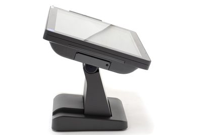 Сенсорный моноблок POSCenter JAM (15, P-CAP touch, Intel® J1900 2.0GHz; 4Gb RAM; 64Gb SSD; MSR) черный, без ОС — фото 2