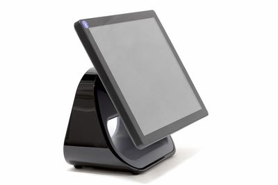 Сенсорный моноблок POScenter POS900 (17, D36, J1900 CPU; 4Gb RAM;128GbSSD; P-CAP touch; MSR) черный, Windows 10 IoT — фото 1