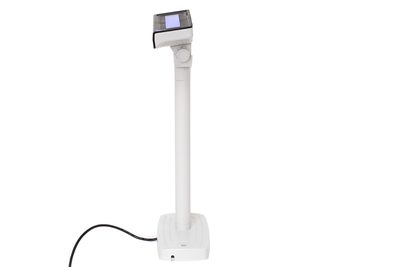 Дисплей покупателя ШТРИХ-Т D3 (USB / RS232, LCD 2x20, телескопическая белая стойка, чёрная рамка) — фото 3