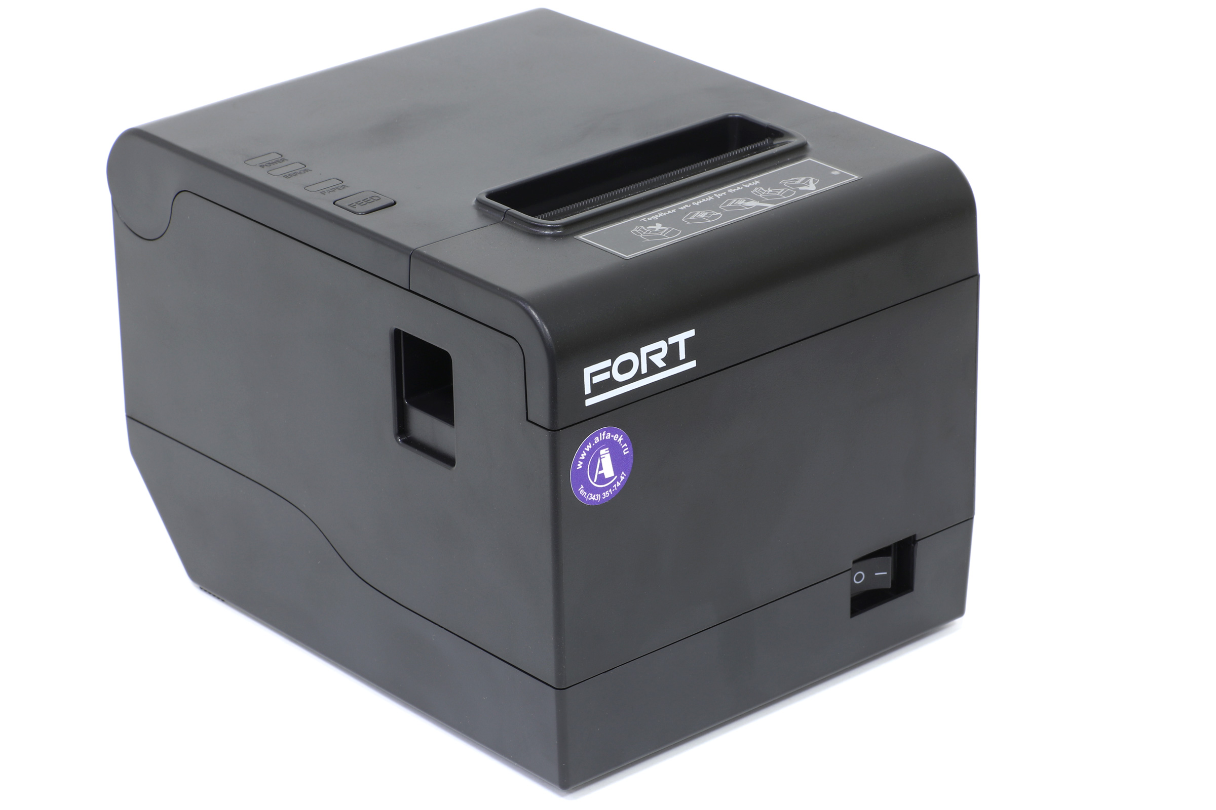Принтер чеков FORT FT-RP80USE, черный