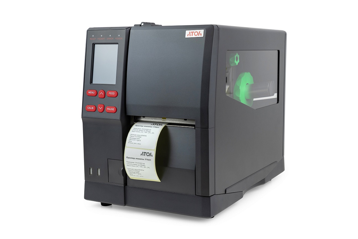Термотрансферный принтер этикеток АТОЛ ТТ631, 600dpi