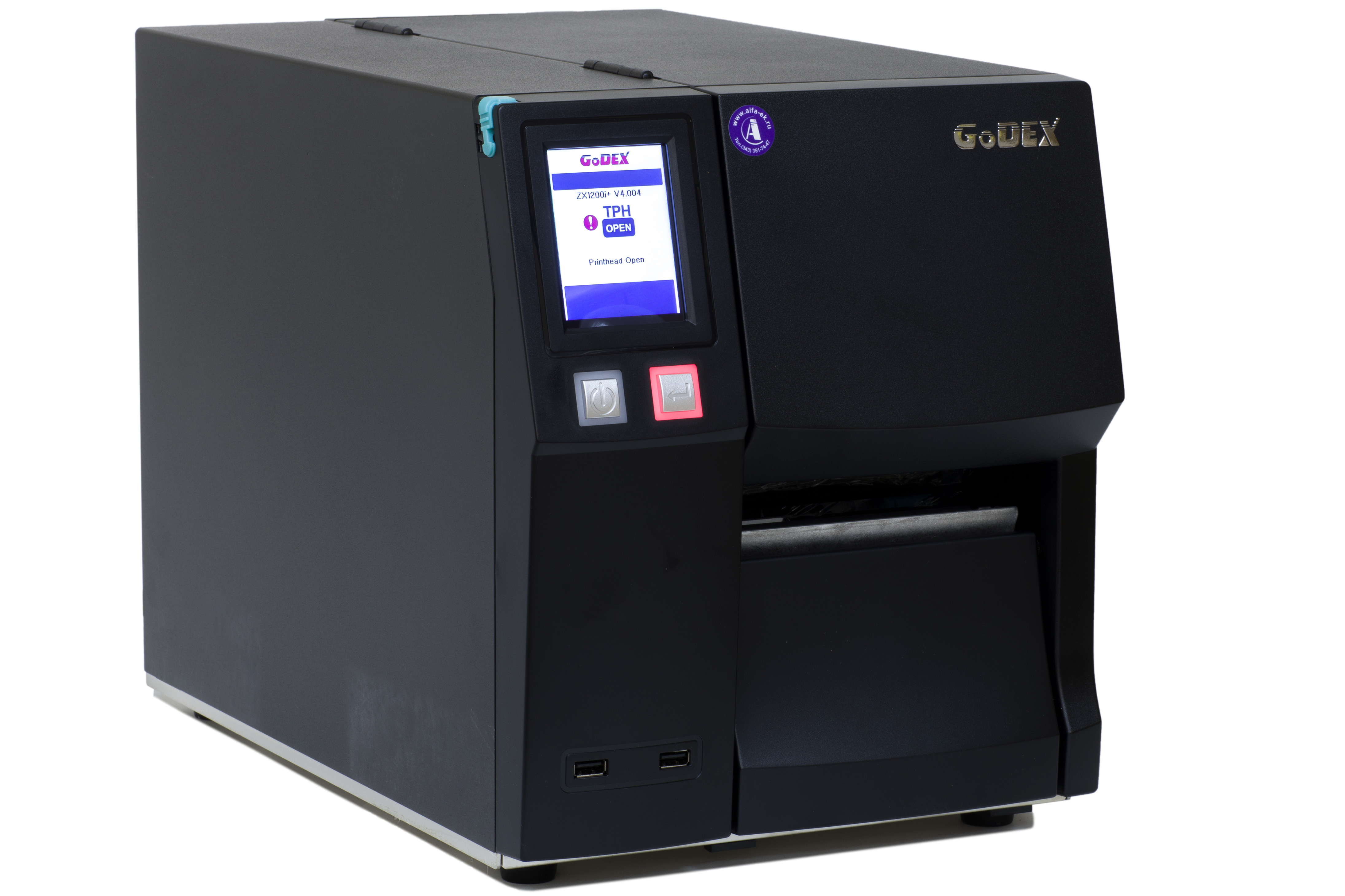 Термотрансферный принтер этикеток Godex ZX1200i