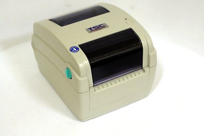 Термотрансферный принтер этикеток TSC TTP-245c (светлый) PSUC+Ethernet (с отрезчиком) — фото 1