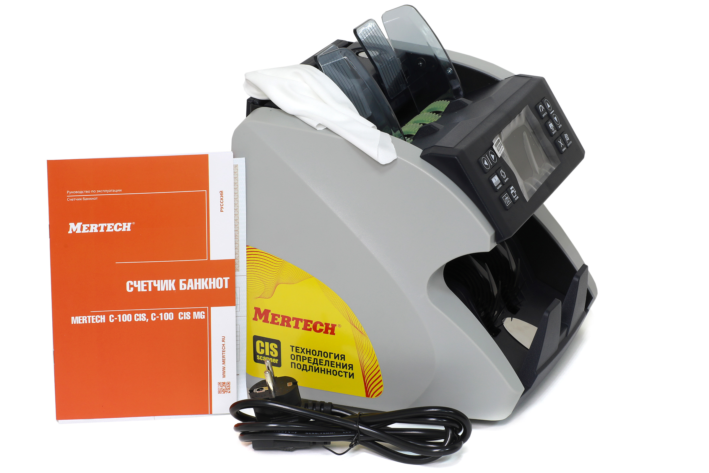 Доп. изображение №2  Счетчик банкнот Mertech C-100 CIS
