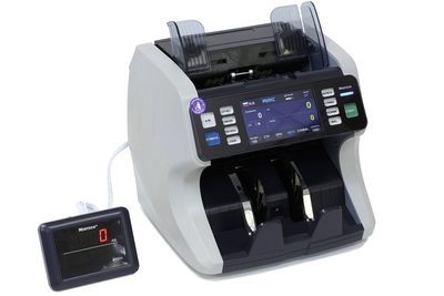 Счетчик банкнот Mertech C-120 DOUBLE CIS MG touch screen — фото 1
