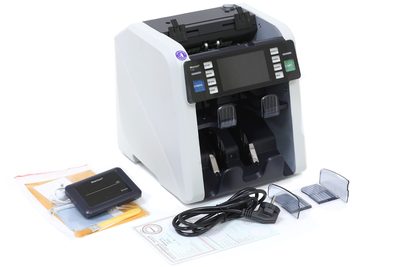 Счетчик банкнот Mertech C-200 DOUBLE CIS MG touch screen — фото 2