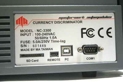 Счетчик банкнот PRO NC 3300 — фото 4