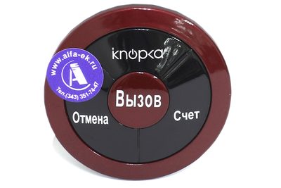 Кнопка вызова IKNOPKA APE330 красная — фото 2