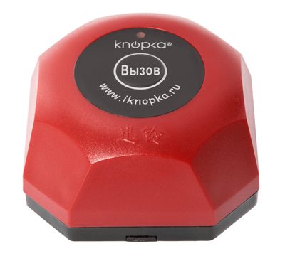 Кнопка вызова IKNOPKA APE560 красная — фото 2
