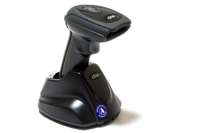 Сканер штрих кода Cino F780BT USB темный (в комплекте с зарядной подставкой) — фото 1