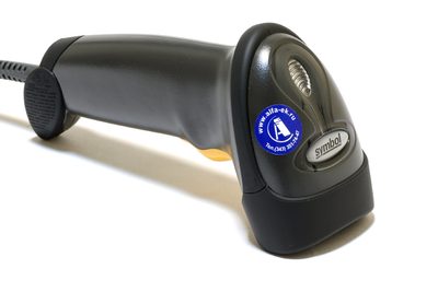 Сканер штрих кода Zebra Symbol LS2208 с подставкой — фото 2