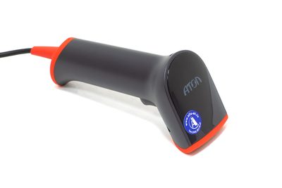 Сканер штрих кодов АТОЛ Impulse 12, черный/красный — фото 1