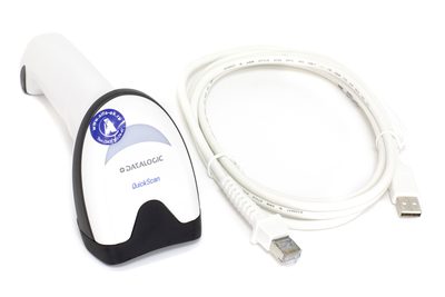 Сканер штрих кодов Datalogic QuickScan QD2590, белый — фото 3