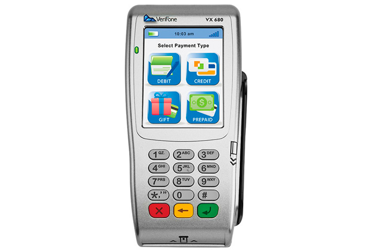 Терминал оплаты картами VeriFone VХ 680 GRPS/CTLS