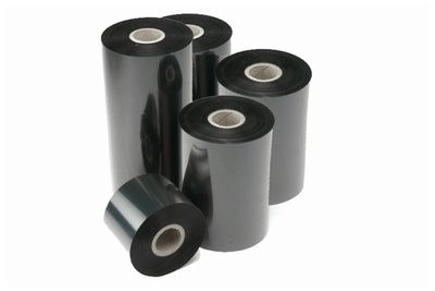 Красящая лента WAX/RESIN 600м/110мм. Чёрная — фото 1