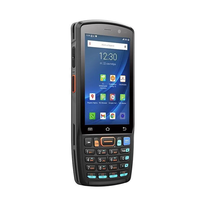 Терминал сбора данных UROVO DT40/Android 12/1.8 GHz8хCore, Cortex A53/Qualcomm SD 450/3 GB/32 GB/Honeywell HS7/2D