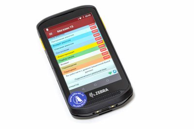 Терминал сбора данных Zebra TC20 сенсорный экран — фото 1