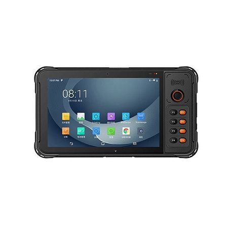 Защищенный планшет UROVO P8100 / Android 9.0 / 1.8 GHz, 8хCore, Qualcomm SD 450 / 4 + 64 GB / 4G (LTE) / Zebra SE4710 / 8" дюймов P8100-SZ2S9E4F011