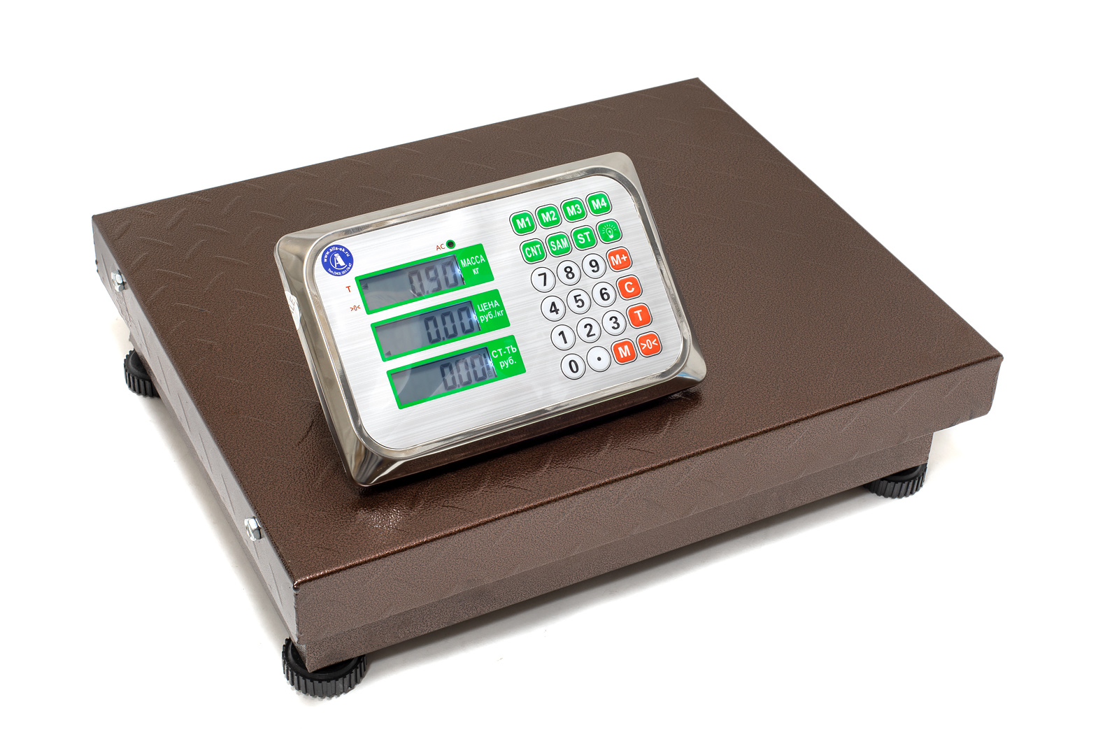 Весы электронные ПРОФИТ 702E (150кг/20г) LCD, радиоканал, Без поверки