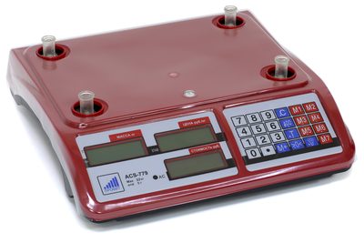 Весы электронные ПРОФИТ 779 (32кг/5г) LCD. Без стойки. Без поверки — фото 5