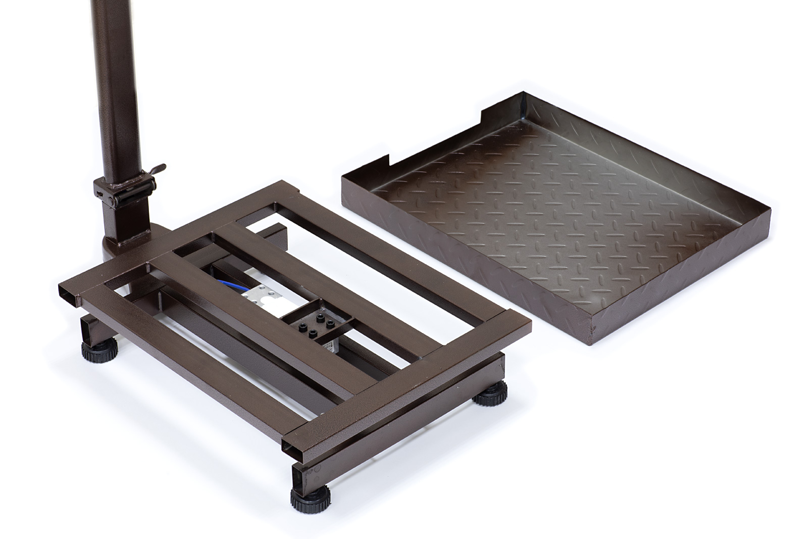 Весы электронные ПРОФИТ 806 (150;20;45*60) LCD, АКБ — фото 3