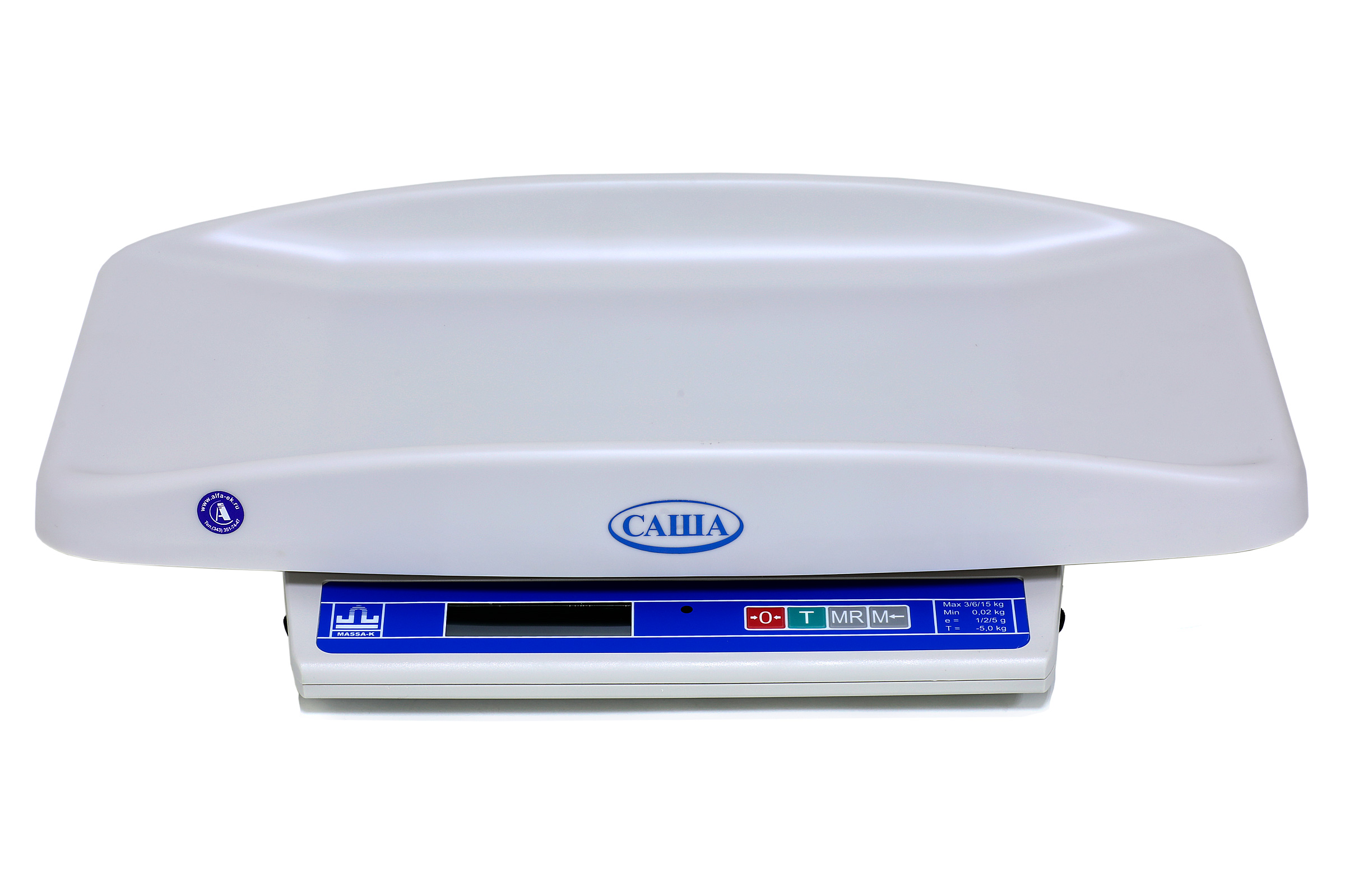 Весы "САША" детские медицинские весы электронные для новорожденных Масса-К В1-15