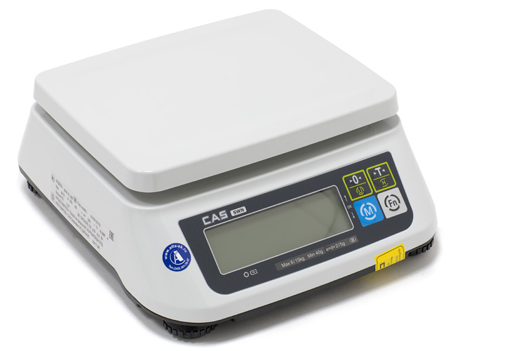 Весы торговые CAS SWN-30 (DD)