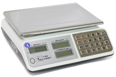 Весы торговые ФОРТ-Т 586 (15; 2) Азимут LCD — фото 1