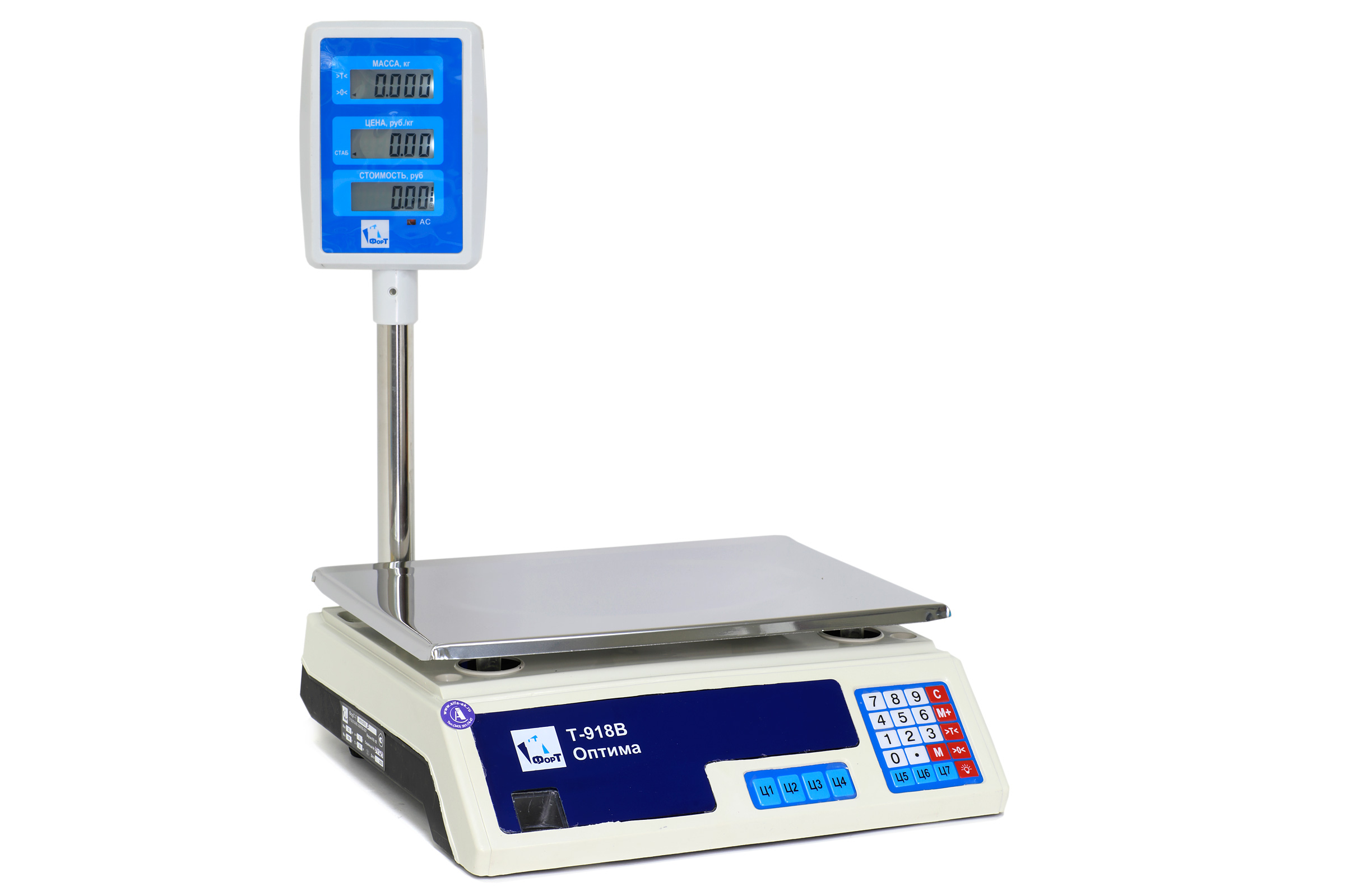 Весы торговые ФорТ-Т 918B (32; 5) LCD Оптима