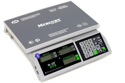 Весы торговые M-ER 326 AC-32.5 Slim, LCD — фото 1