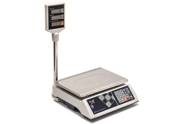 Весы торговые M-ER 326ACP-32.5 LED Slim