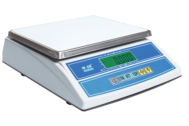 Весы торговые M-ER 326AFL LCD "Cube"