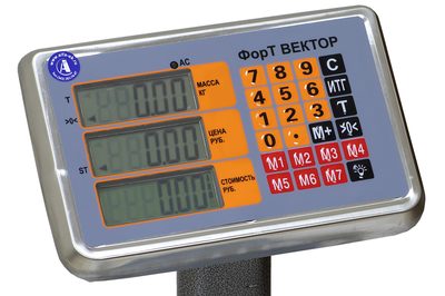 Весы товарные ФорТ-П 836 (150/20; 400*500) Вектор — фото 2